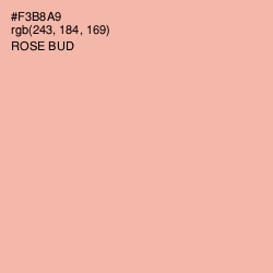#F3B8A9 - Rose Bud Color Image